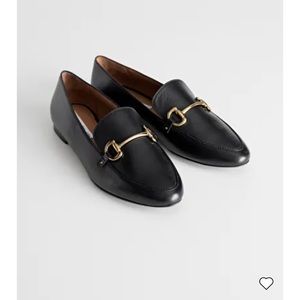 & Other Stories Equestrian Buckle Loafers